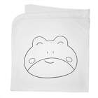 'Frog's Face' Cotton Baby Blanket / Shawl (BY00032200)