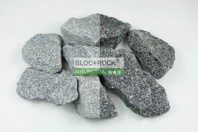 Granit Hellgrau "P&S" Gabionenfüllung 500 kg Gabionenstein Gabione frei Haus  - Bild 1 von 3