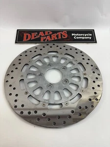 Harley cromo acero inoxidable 11.5" disco freno personalizado rotor - Imagen 1 de 3