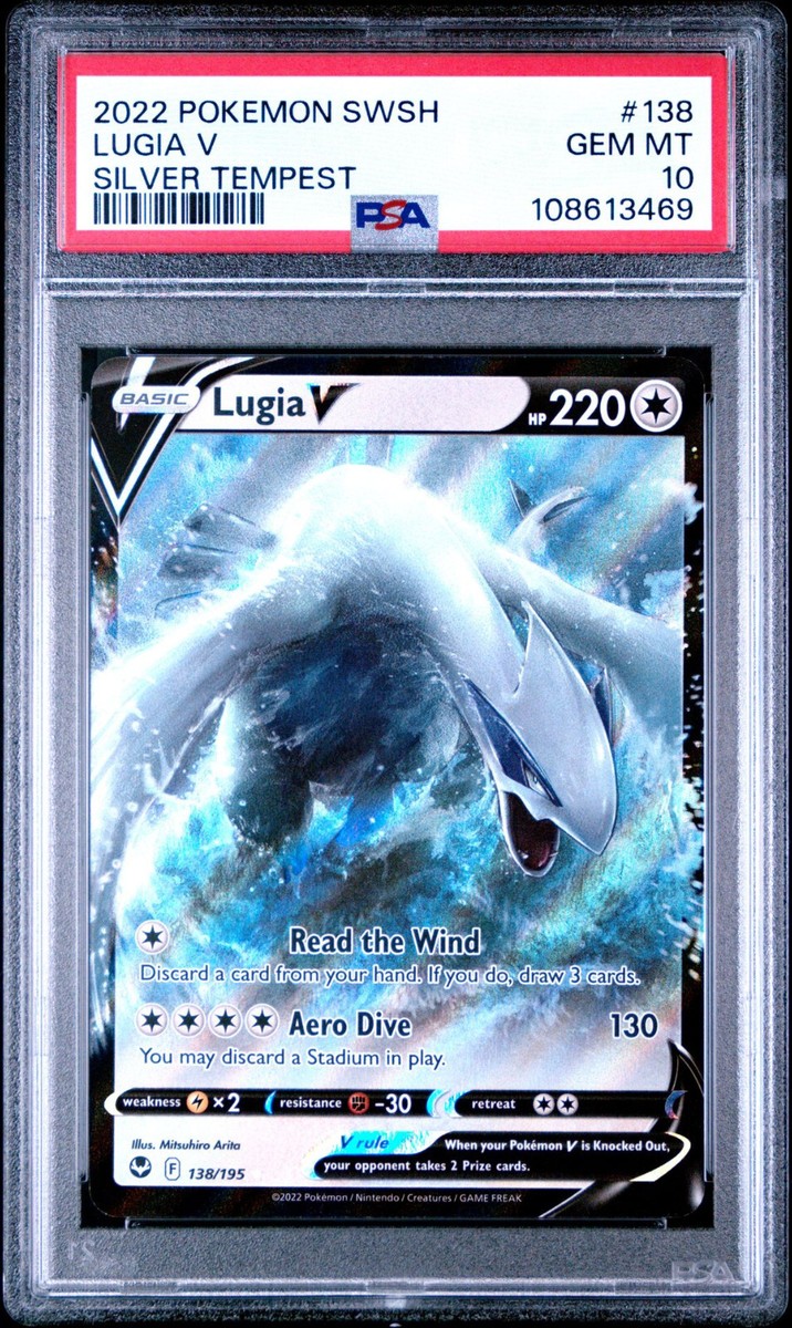 Lugia Pokémon TCG Professional Sports Authenticator (PSA Lugia Pokémon TCG Professional Sports Authenticator (PSA