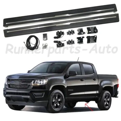 Deployable Electric Running Board Side Step Bar Fit Chevrolet Colorado 2015-2024 - Image 1 of 4