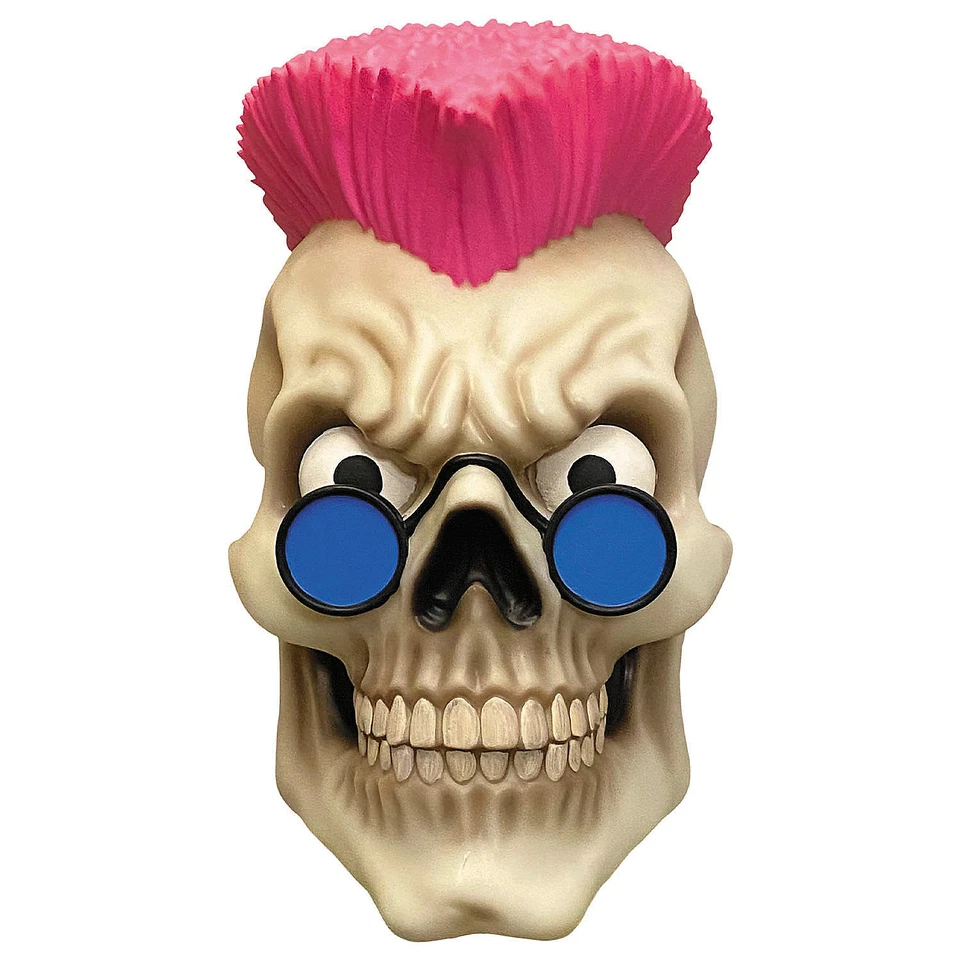 Goosebumps Monsters at Midnight Curly the Skeleton Overhead Vinyl Mask - Image 1 of 1