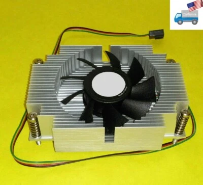 NEW Low Profile AMD Socket AM2+ CPU Cooler 4-pin PWM for 1U/Mini ITX/ Desktop PC - Image 1 of 4