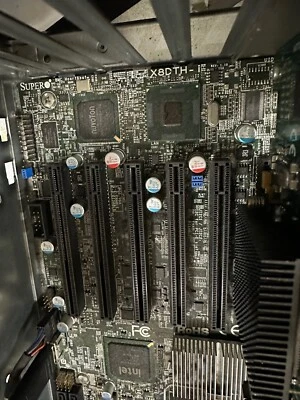 X8DTH-i Rev 1.1  Main Board Motherboard + IO Shield - Image 1 of 2