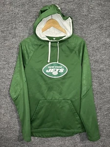 Fanatics NFL New York Jets Hoodie Jacket Pullover Men’s Small Green - Picture 1 of 4