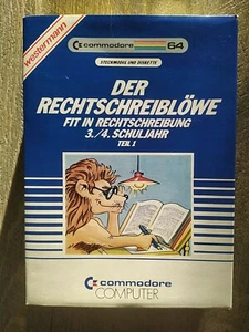 Commodore 64 Rechtschreiblöwe - Bild 1 von 2