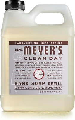 Recarga de jabón líquido para manos y platos Mrs. Meyer's Clean Day 33 FL oz Foto 1 de 4
