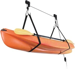 ASMSW Paranco da Surf per Bici Kayak Montaggio a Soffitto per Stoccaggio con Capacità 100 libbre - Foto 1 di 8