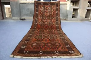 3x9 P_ersian Terracotta, any room decor, vintage handmade tribal. Details BeloW - Picture 1 of 12