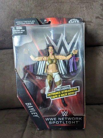 Bayley WWE Mattel Elite Series NXT Network Spotlight Figure MOC Cover