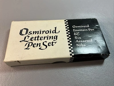JUEGO DE 6 BOLÍGRAFOS LETRAS OSMIROID TODOS DIFERENTES, NO INCLUYE BOLÍGRAFO. CAJA ORG (S994) Foto 1 de 4