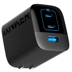 Anker 3-Port 67W GaN Wall Charger - Black - Photo 1 sur 4