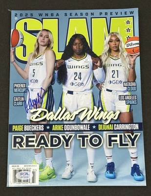 Paige Bueckers Signed Slam 2025 Magazine Dallas Wings Autographed Auto PSA COA - Image 1 of 2
