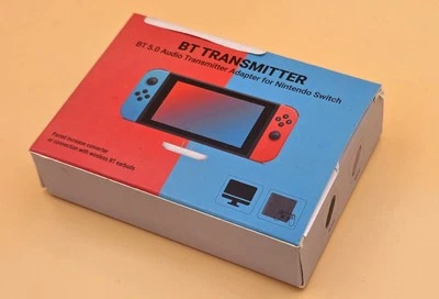 B022 BT 5.0 Audio Transmitter Adapter for Nintendo Switch - Blue Tooth - Image 1 of 4