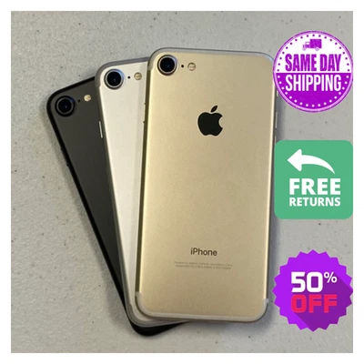 Apple iPhone 7 - 32GB/128GB - Desbloqueado - Oro Rosa, Negro, Plateado - Buena Batería Foto 1 de 4