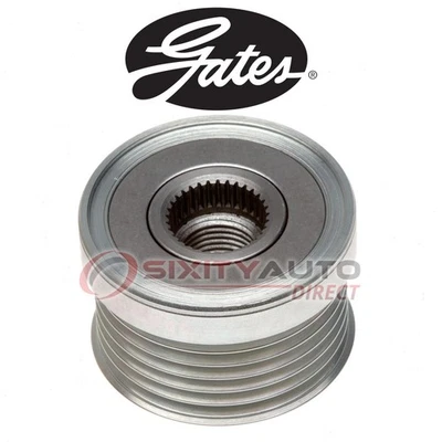 Gates Alternator Pulley for 2004-2006 BMW 325i 2.5L 3.0L L6 - OAP OAD mm Foto 1 de 4