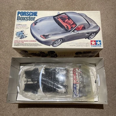 NEW Tamiya Porsche Boxster RC RWD M-02L 1/10 58197 NIB Vintage - Image 1 of 4
