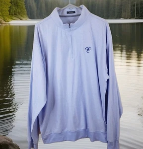Turtleson Herren 1/4 Zip Pullover XXL Golf Performance Luxe Blau Langarm 2XL - Bild 1 von 18