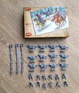 HäT 8006 - NAPOLEONIC RUSSIAN COSSACKS 1/72 Scale figures set Complete/Boxed - Picture 1 of 6