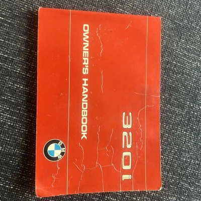 1980 年宝马 320i 工厂原版所有者用户指南手册手册 — 第 1/4 张图片