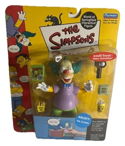 Simpsons Krusty the Clown Playmates WOS Serie 1 Interaktive Figur Neu - Bild 1 von 2