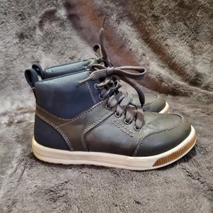 Deer Stags Boys Size 13M Gray/Blue Landry Lace Up High-Top Sneaker Boot - Picture 1 of 11