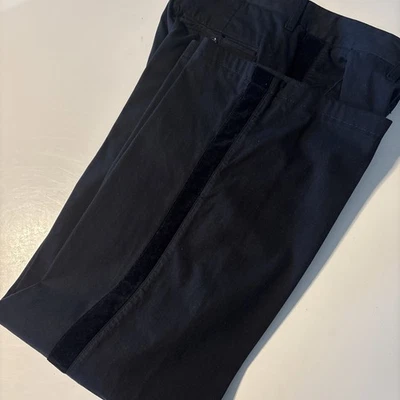 Pantalones James Perse Los Angeles Para Hombre Negros Algodón Rayas Talla 36 Hechos en EE. UU. Foto 1 de 4