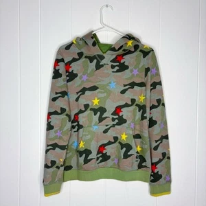 Mini Boden Camo Star Hoodie Camouflage Unisex Kid’s Size 13-14 Years Loungewear - Picture 1 of 6