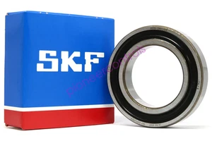 SKF 6009-2RS1 C3 45X75X16 mm Rubber Seal Ball Bearing 6009 2RS C3 FREE SHIPPING - Picture 1 of 4