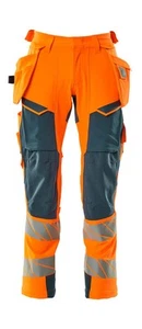Pantalón Mascot Accelerate Safe con bolsillos para funda 19031 Alta Visibilidad Naranja/Oscuro Pe - Imagen 1 de 1