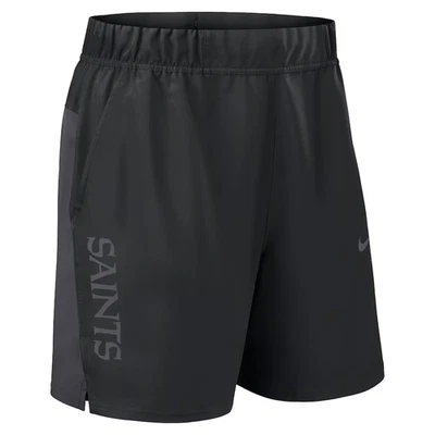 New Orleans Saints Nike Woven Victory Performance Shorts Men's 2025 NFL Training - Image 1 of 3