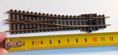PECO STREAMLINE N GAUGE - SHORT (12cm) RIGHT HAND POINT - Image 1 of 3
