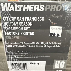 Walthers PROTO 920-9876 City of San Francisco Holiday Season Expansion Set 3 CC - Picture 1 of 4