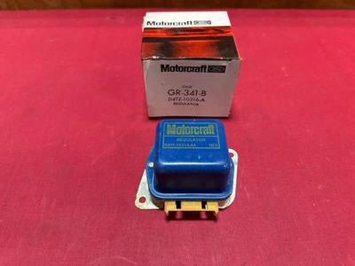 NOS 1967-1974 FORD / MERCURY VOLTAGE REGULATOR GR-341-B D4TZ-10316-A - Image 1 of 4
