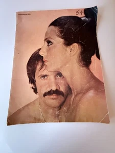 VINTAGE - SONNY & CHER 1972 CONCERT PROGRAM - Picture 1 of 2
