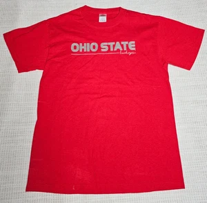 Ohio State Buckeyes BCS Champions Crew Neck Tee Shirt Men's M Red - Picture 1 of 3