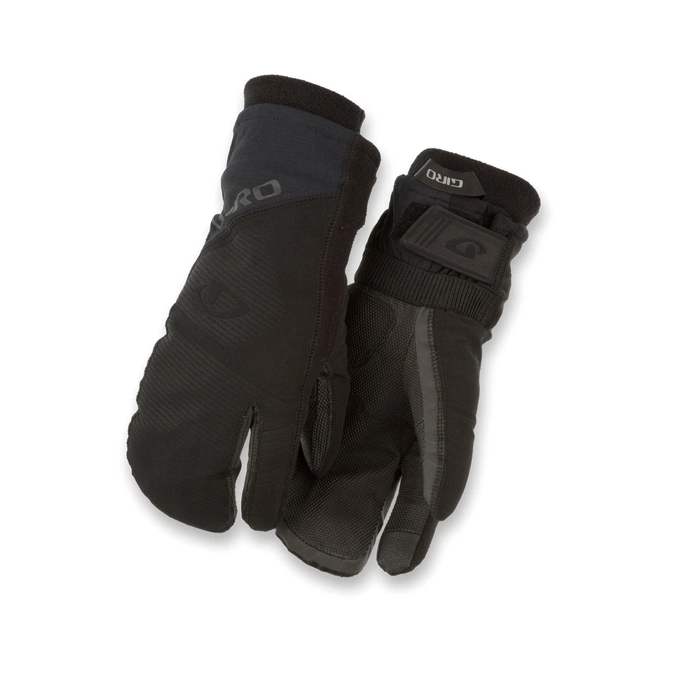 Guantes de ciclismo de invierno Giro 100 Proof, negros, XX-grandes Foto 1 de 1