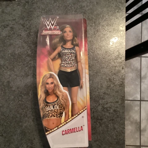 WWE Superstars Carmella Fashion Doll Figure 12" Articulated barbie diva Cover