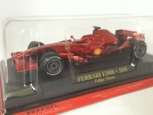 FERRARI F2008 (Felipe Massa 2008) Modelo a escala 1:43 Diecast Hachette IXO - Imagen 1 de 9