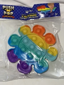 Fun Factory Push ‘N’ Pop Bubble Fidget Toy Sun Sensory Anxiety Stress Relief - Picture 1 of 3