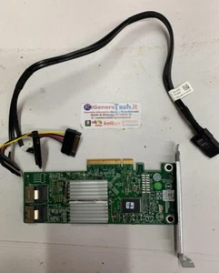 SCHEDA SAS Raid Controller Dell PERC H310 6GB/S 0HV52W + CAVO CN-0T3F4V - Afbeelding 1 van 1