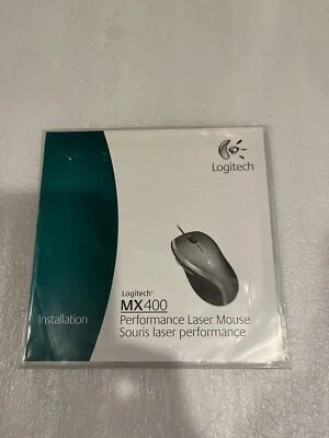 Sealed Logitech MX400 Performance Laser Mouse Installation CD-ROM - Image 1 of 2