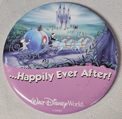 Botón Disney Happy Ever After - Walt Disney World - ¡Boda feliz para siempre! Foto 1 de 2