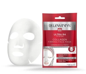 Dr Lewinn's Ultra R4 Collagen Face Mask 1PC Highly Potent collagen Serum - Picture 1 of 1