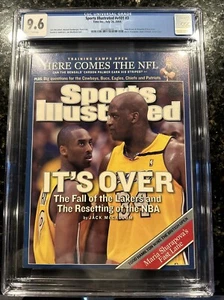 Kobe Bryant Shaquille O'Neal 2004 Sports Illustrated It's Over CGC Newsstand - Picture 1 of 3