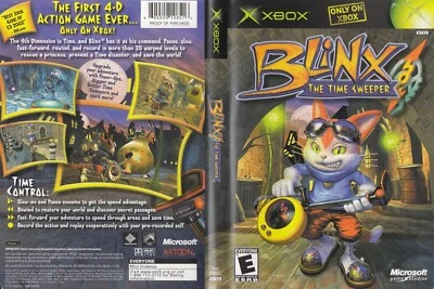 Blinx: The Time Sweeper (Microsoft Xbox, 2002) - *COMPLETE* - Image 1 of 2