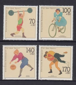 ALEMANIA - 1991 FONDO DE PROMOCIÓN DEPORTIVA conjunto de 4 montadas sin montar o nunca montadas - - Imagen 1 de 1