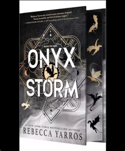 Onyx Storm (Deluxe Limited Edition) by Rebecca Yarros (Hardcover) 2025 - Picture 1 of 1