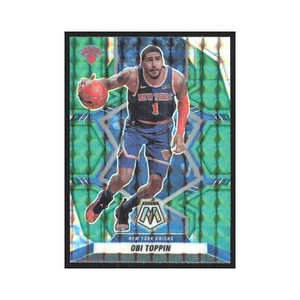 2021 Panini Mosaic Green Obi Toppin Knicks #106 - Picture 1 of 3