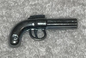 Vtg 2015 Monopoly Token Replacement Piece -Silver Revolver Token - Picture 1 of 4